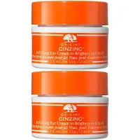 Origins GinZing Refreshing Eye Cream to Brighten and Depuff Warm 2x15 ml Oogcrème