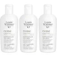 Louis Widmer Remederm Dry Skin Lichaamsmelk 10% Ureum Licht Geparfumeerd 3x200 ml Lichaamsverzorging