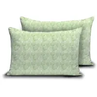 Zelesta Comfort Design Kussensloop Set van 2 - Fresh Leaf 80x80cm