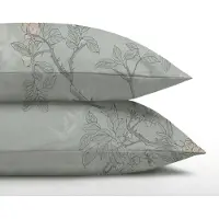 Zelesta Everyday Design Kussensloop Set van 2 - Aqua Forest 80x80cm