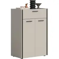 Furnilux Schoenenkast Kasjmier - Moderne Opbergoplossing Voor Hal En Garderobe - 75x106x37cm