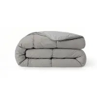 Zelesta Comfort Duo Zomerdekbed - Grijs & Zachtgrijs 140x200cm