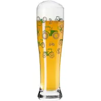 Ritzenhoff Bierglas Weizen - Tractor Design - Kristalglas - 646 ml - Bier Glas - Weizenbierglas - Geschikt voor de Vaatwasser