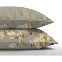 Zelesta Everyday Design Kussensloop Set van 2 - White Blossom 80x80cm