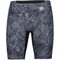 Arena Men's Overview Swim Jammer Black-white Multi Size: 70 | Swimming Trunks Outlet | Heren | Zwart