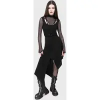 Killstar - Gothic Minirok - Crimsolite Skirt - XS tot 4XL - voor Vrouwen - zwart - Maat XXL