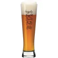 Ritzenhoff Bierglas - Fietsen - Kristalglas - 396 ml - Bier Glas - Cadeau voor Fietser - Verjaardagscadeau - Geschikt voor de Vaatwasser