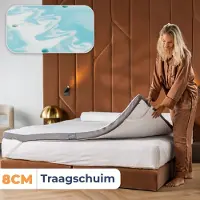 Best Life Topper Matras 200x200 cm - Matrastopper - Topdekmatras 8 CM