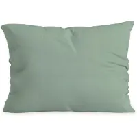 Zelesta Special Mousseline Kussensloop Set Van 2 - Eucalyptusgroen 60x70cm