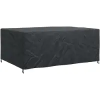 vidaXL Meubelbescherming Effen Zwart 280 x 204 x 106 cm 420D