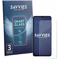 Savvies 3 Stuks Screenprotector - geschikt voor AI+ Pulse 2 - beschermfolie glas transparant