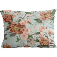 Zelesta Royalbed Kussensloop Set van 2 - Happy flower - Kussenslopen - 60x70cm