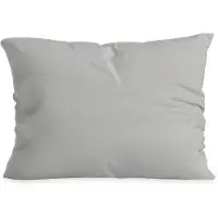 Zelesta Special Mousseline Kussensloop Set Van 2 - Lichtgrijs 60x70cm