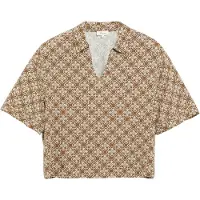 s.Oliver Blouse beige / bruin