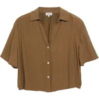 s.Oliver Blouse donkerbruin