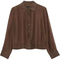 s.Oliver Blouse chocoladebruin