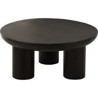 J-Line Salontafel Trio Mangohout Zwart