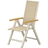 Svea - Josef tuinstoel - beige/teak