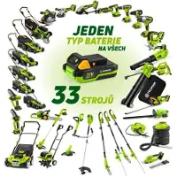 Fieldmann 20V 37cm Draadloze Grasmachine