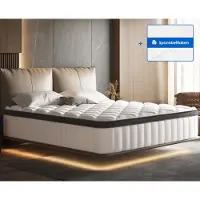 Bodyprotect Elite Line - matras 90x200 cm pocketvering 1000 - hoogte 25 cm - Stevige hardheid - ergonomische pocketveringmatras, 7-zones matras en veringmatras - Made in EU - 90 x 200 x 25 cm - wit