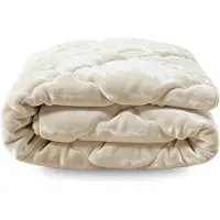 Zelesta Flanel Uni - Beige 200x200cm