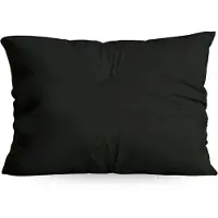 Zelesta Comfort Uni kussenslopen set van 2 - Zwart - 60x70cm