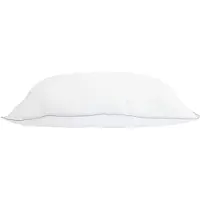 vidaXL Hoofdkussen 2 st 40 x 60 cm Bamboevezel Wit