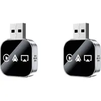 Zandona 2X 3-in-1 Draadloze Carplay-Adapter Carplay Airplay Android Auto USB-Dongle Bekabelde Carplay Naar Draadloos Plug And B