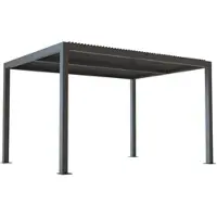 PURPLE LEAF Tuinligstoel Set Van 2 Ligstoelen En Salontafel – Ligstoel Met Wielen – Vijf Standen Verstelbaar – Weerbestendig En Robuust – Grijs