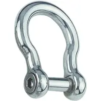 Yacht Steel Harpsluiting met binnenzeskant, 16mm