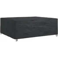 vidaXL Meubelbescherming Effen Zwart 300 x 250 x 70 cm 600D