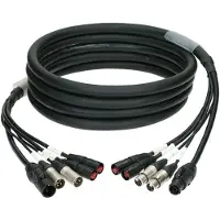 Klotz H1W33ET080 2xCAT/audio+power cable combikabel
