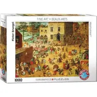 Eurographics Children`s Games Pieter Bruegel Puzzel (1000 stukjes)