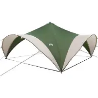 vidaXL Partytent Groen 600 x 600 x 400 cm Polyester en Staal
