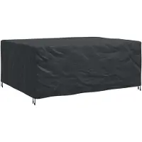 vidaXL Meubelbescherming Effen Zwart 240 x 190 x 90 cm 420D