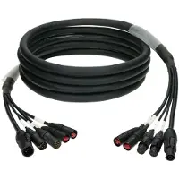 Klotz H1W55ET080 2xCAT/audio+power cable combikabel