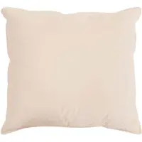 vidaXL Hoofdkussen 50 x 50 cm Alle seizoenen Kapokvezel Beige