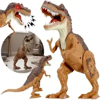 Mega Creative Interactieve T-Rex-dino, groot speelgoed voor kinderen, geluid, licht, beweging 3+