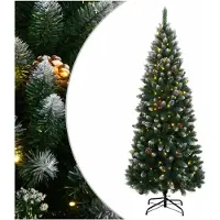 vidaXL Kunstkerstboom met 300 LED's 180 cm