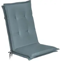 Beautissu set van 2 tuinstoelhoezen, model Loft HL, kleur: zachtblauw, afmetingen: 120x50x6 cm