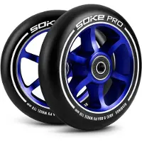 Soke Scooterwielen 110 mm - marineblauw - 2 st