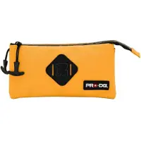 Prodg - PRODG Mango-Slimme Triple Roletui - Potloden etui - Pennenetui - Geel