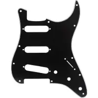 Fender 11-Hole Modern-Style Stratocaster Pickguard Black