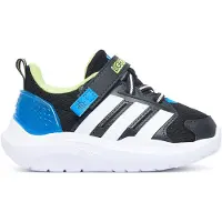 Adidas Sportswear sneakers met lichtjes - zwart/wit/blauw/groen Jongens/Meisjes - maat 26