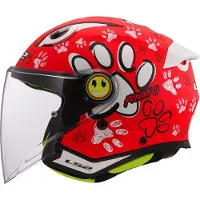 LS2 OF622 Funny II Paws Jethelm voor kinderen