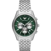 Giorgio Armani Antonio Heren Zilveren Horloge AR11581