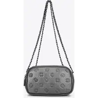 WITTCHEN Dames Leren Crossbody Tas met Zilveren Ketting