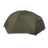 MSR - Wandel- / Trekkerstenten - Hubba Hubba HD 2P Green voor Unisex van Nylon - Kaki