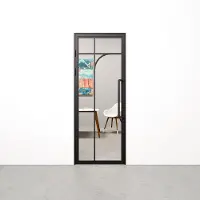 Barnwoodweb Binnendeur met kozijn Classic Arc zwart
