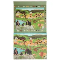 Scratch Magnetische puzzel en spel 2-in-1: Savanne